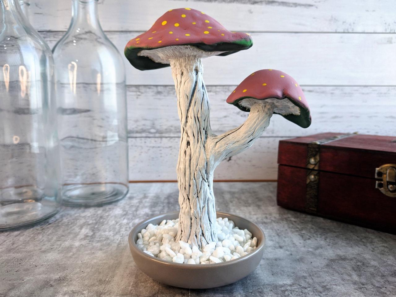 Mushroom Decor - Bonsai - Artificial Bonsai