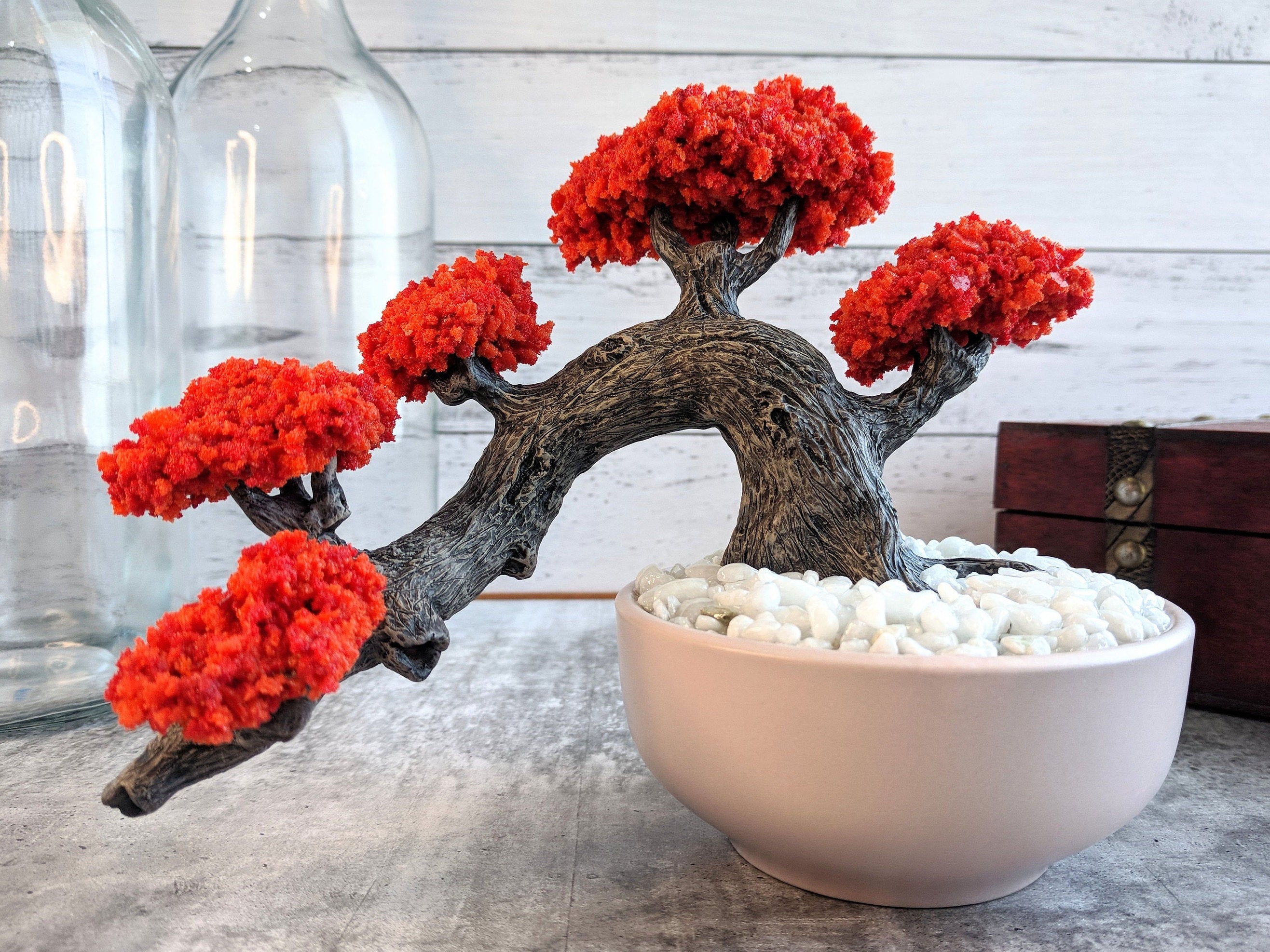 Bonsai Artificial Bonsai Polymer Clay Decor on Luulla